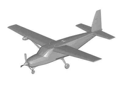 Cessna Caravan 675 3D model purchase