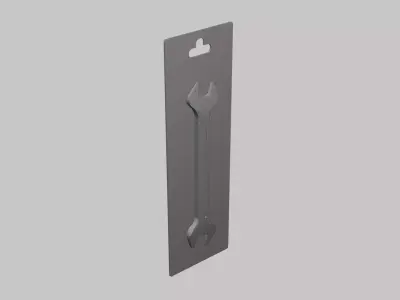 Wrench Package - Geometry Only No Textures No Materials 3D model