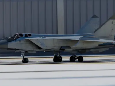 Mikoyan MiG-31 3D model