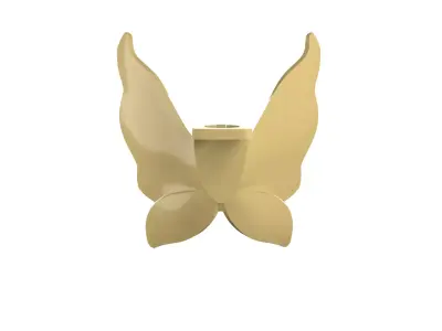 Custom 3D print Minifigure Accessory - Minifigure Wings S1 - 02 3D print model