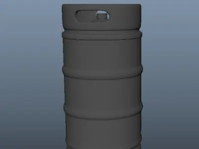Beer Keg 3D model buy