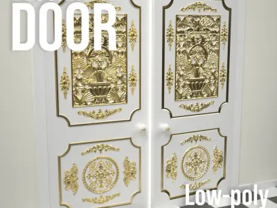 Decorative Doors 3D Model Pack