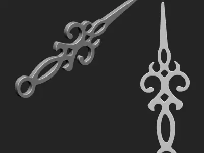 Clock Arrow IMM Brush Pack 21 in One 3D model