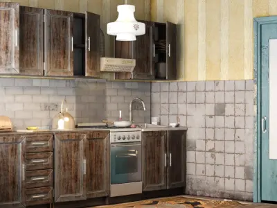  Old Kitchen Vintage 