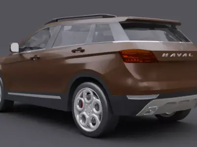 great wall GWM Haval h6 3D model