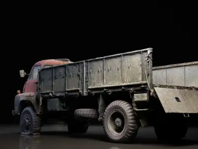 Military General Service Vehicle 3D model