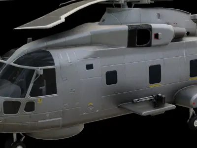AgustaWestland AW101 Low-poly 3D model