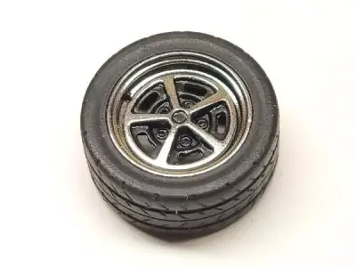 3d Printable Chevy SS vintage wheels - Hi poly 3D print model