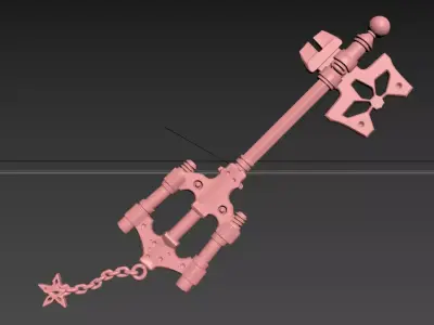 Xehanort Training Keyblade 3D print model