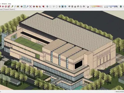 Sketchup Building W5 3D model