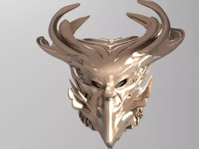 Druid mask 3  3D model