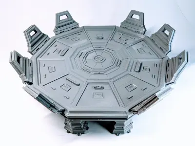 Aerospace Aegis Landing Pad 3D print model