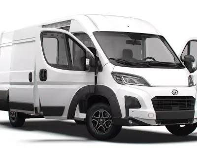 Toyota ProAce  Electric Max Van L4H2 HQ Interior 2025 3D model