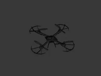 DRONE  3D model get
