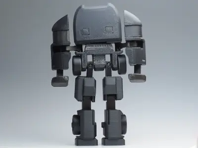 Articulated Robot-Model 1 Free 3D print model