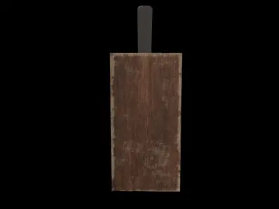 OLD WOOD PLANYA Low-poly 3D model