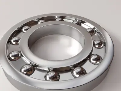 Ball Bearing 3D model by firdz3d