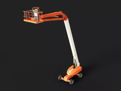 Telescopic Boom Lift 3D model