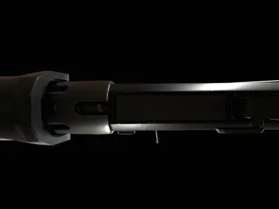 Spas 12 Low-poly 3D model