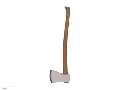 Frontier Axe one tenth Free 3D print model