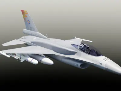F-16V Taiwan 3D model