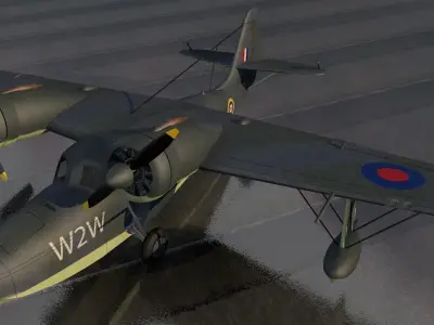 Grumman G-21 Goose 3D model by chipbasschao