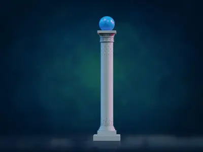 Pillar Column 3D print model