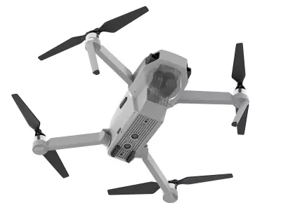 DJI Mavic PRO drone 3D model