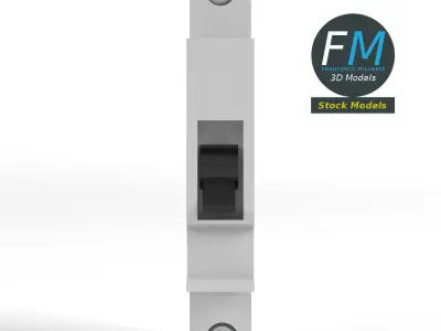 Electrical automatic switch 3D model