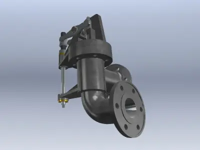 Feed Check Valve 3D model