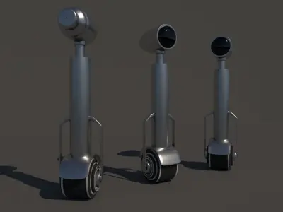 Robox three electric scooters - three electric scooters 3D model