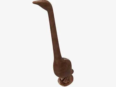Figurine goose 3D model