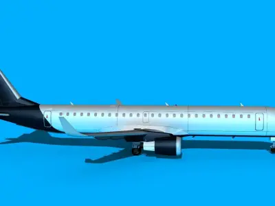 Embraer Emb-190 Corporate 2 3D model