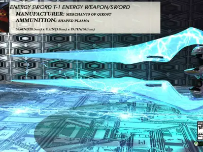 Energy Sword based on The Halo Game  3D model