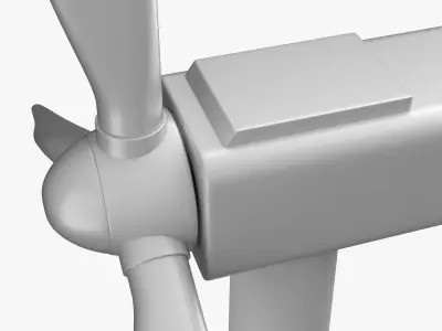 Wind Turbine 3D model 7