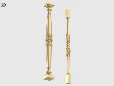 Decorative Balusters 3D print model