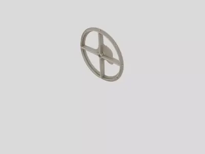 Industrial Factory Pipe Inspection Hatch for 3D print 3D model