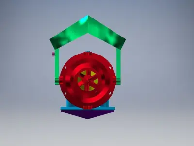 WATER JET PROPULSION 60MM 3D print model