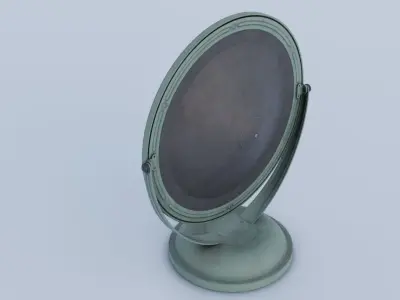 Old Broadcast Loudspeaker Proletariy from USSR Low-poly 3D model