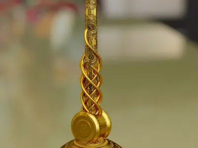 LORD HANUMAN MACE 3D model