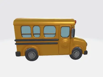 Shcool bus 3D model