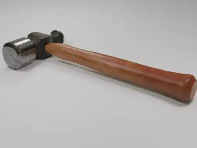 Hammer Free low-poly 3D model 7