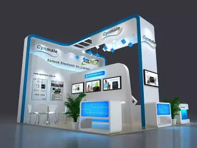 Exhibition - Area -6X6-3DMAX2009-25 3D model