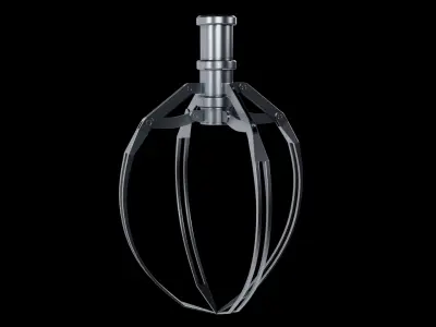 Metal Claw 10 with RIG 3D model