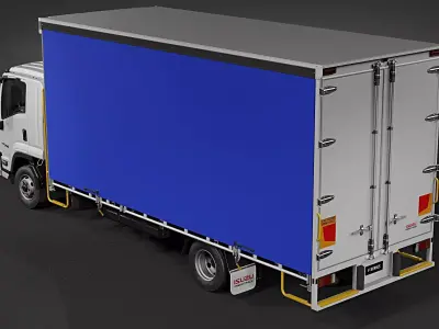 2025 Isuzu FRR Freightpack Truck 3D model