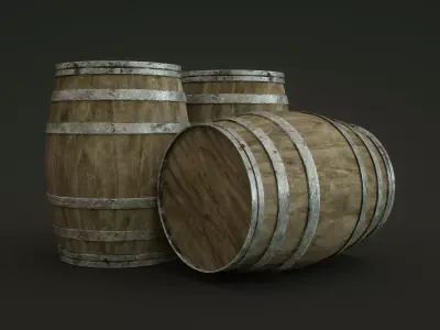 Barrel  3D model
