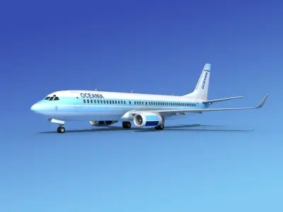 Boeing 737-800 Oceania 3D model