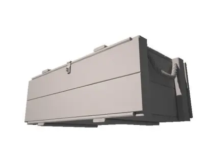 Army Crate Free 3D model