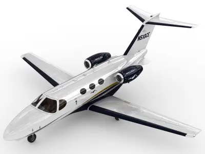 Cessna 510 Citation Mustang 3D model purchase