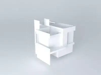 Industrial box Free 3D model